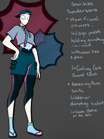 Spiderman oc for a friend